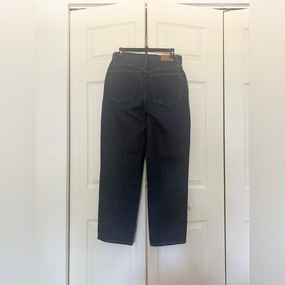 Madewell Perfect Vintage Straight Jean in Greenhaven Wash: Seamed Version 28 - Picture 7 of 9